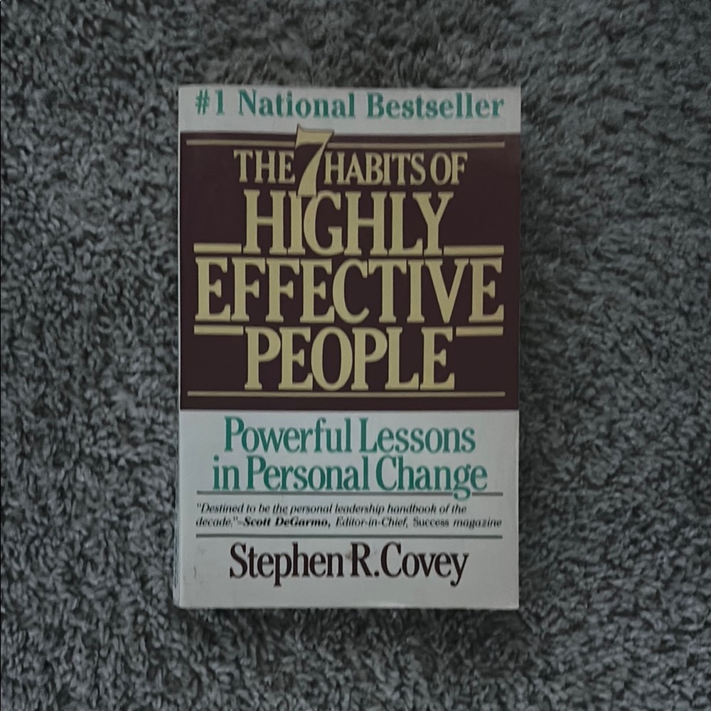 The 7 Habits of Highly Effective People Book